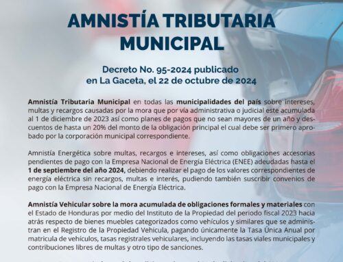 Municipal tax amnesty decree no. 95-2024